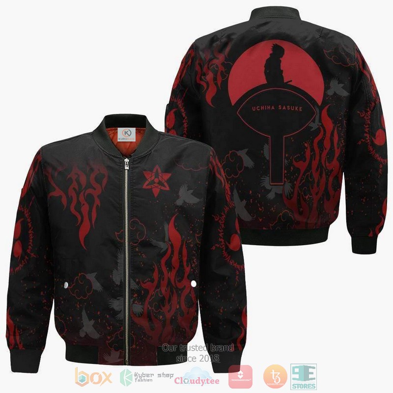 Sasuke Akatsuki Naruto Outfits Anime Outfits Anime Bomber Jacket Sasuke Akatsuki Naruto Outfits Anime Outfits Anime Bomber Jacket