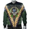 Scanlon or O'Scanlan Ireland Bomber Jacket - GD Irish Legend Shamrock V Tie-Dye A7 Bomber Jacket