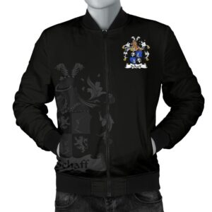 Schaff Germany Men's Bomber Jacket - German Family Crest A7 Bomber Jacket