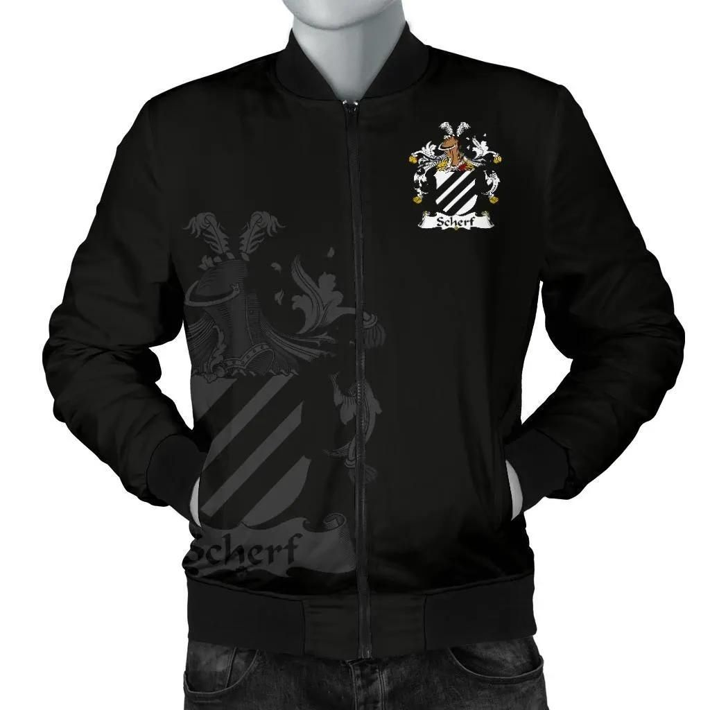 Scherf-Germany-Mens-Bomber-Jacket-German-Family-Crest-A7-Bomber-Jacket-2