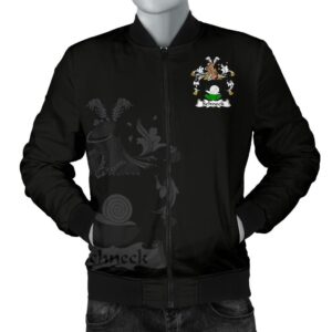 Schneck Germany Men's Bomber Jacket - German Family Crest A7