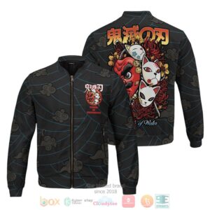 School Of Urokodaki Bomber Jacket 3