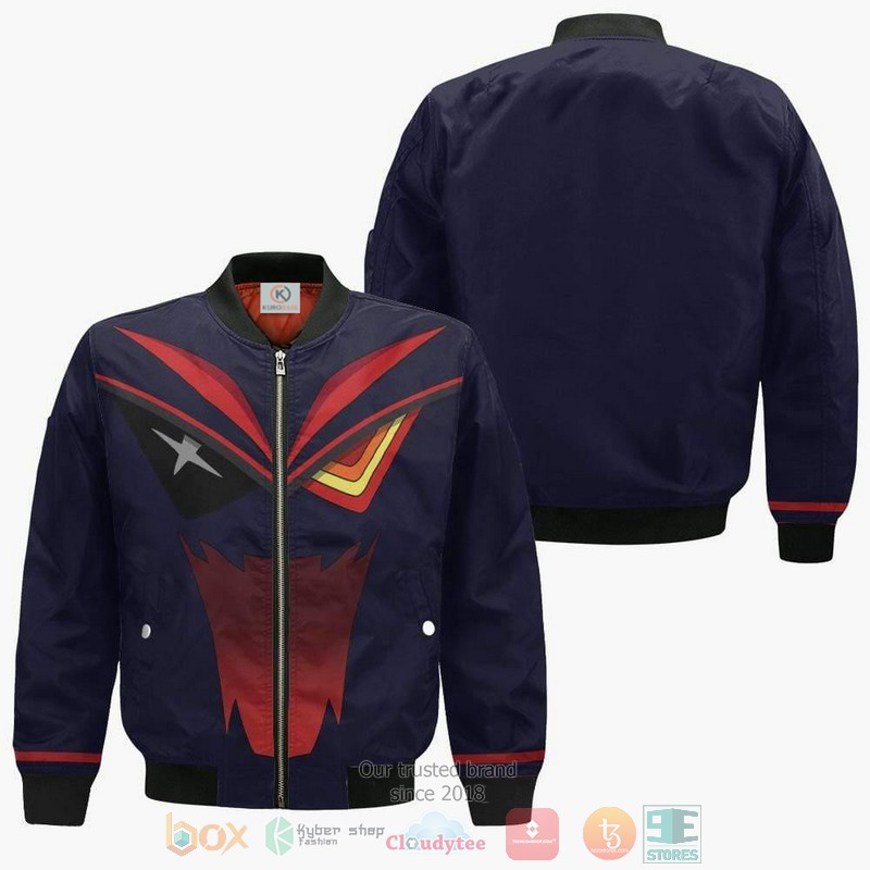 Senketsu Uniform Kill La Kill Anime Bomber Jacket Senketsu Uniform Kill La Kill Anime Bomber Jacket