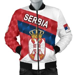 Serbia Men Bomber Jacketporty Style K8 Bomber Jacket