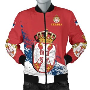 Serbia Special Men's Bomber Jacket A5 Bomber Jacket