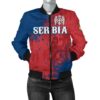 Serbia Women's Bomber Jacket - The Great Serbia - BN15 Bomber Jacket