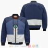 Setsuna F Seiei Cosplay Costume Mobile Suit Gundam Anime Bomber Jacket