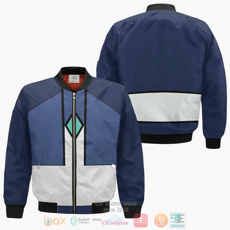 Setsuna F Seiei Cosplay Costume Mobile Suit Gundam Anime Bomber Jacket Setsuna F Seiei Cosplay Costume Mobile Suit Gundam Anime Bomber Jacket