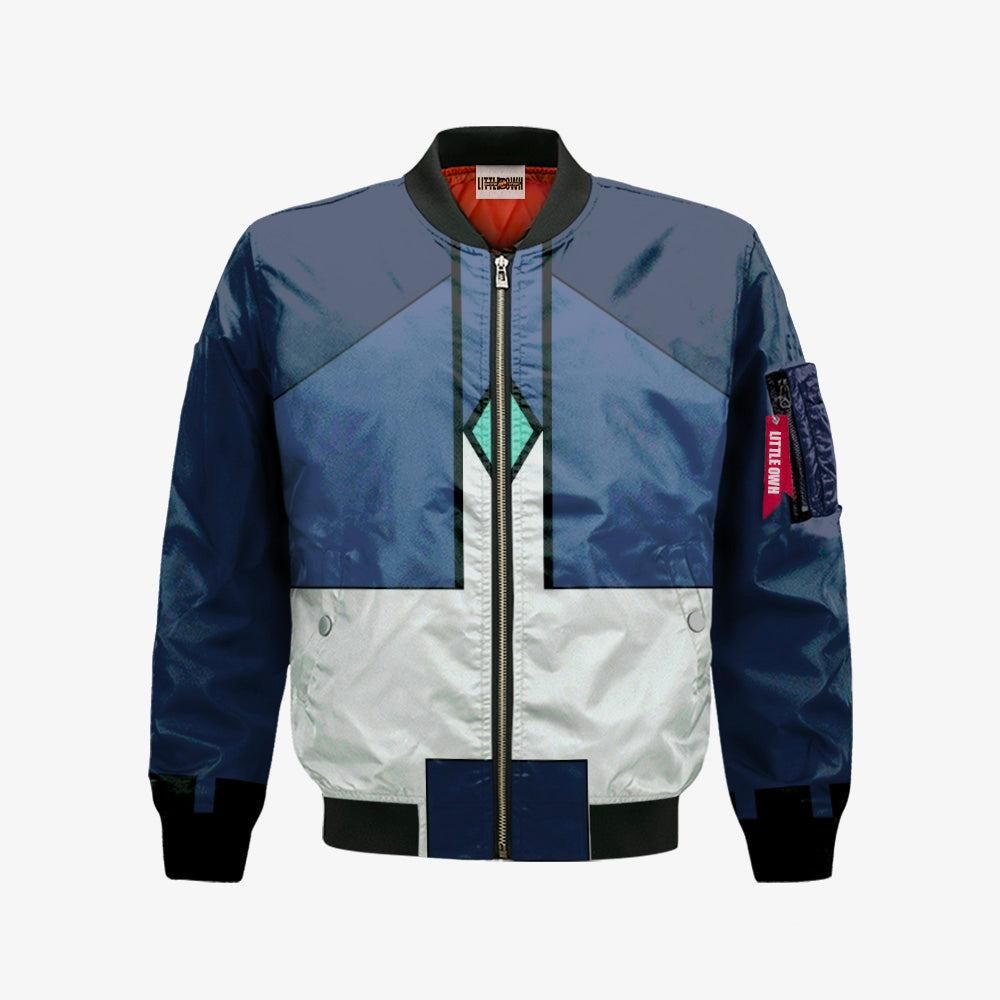 Setsuna F. Seiei Bomber Jacket Custom Gundam Cosplay Costumes Bomber Jacket Setsuna F. Seiei Bomber Jacket Custom Gundam Cosplay Costumes Bomber Jacket