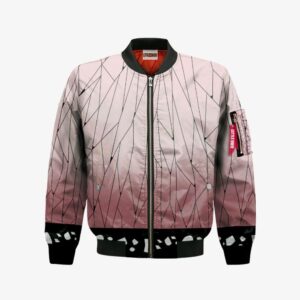 Shinobu Bomber Jacket Custom KNY Cosplay Costumes Bomber Jacket