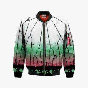 Shinobu Kocho bomber Jacket Custom KNY Cosplay Costumes Bomber Jacket