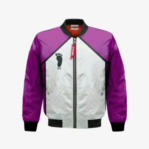 Shiratorizawa Academy Bomber Jacket Custom Haikyuu Cosplay Costumes Bomber Jacket