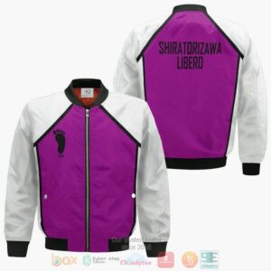 Shiratorizawa Academy Libero Cosplay Costume Haikyuu Anime Bomber Jacket