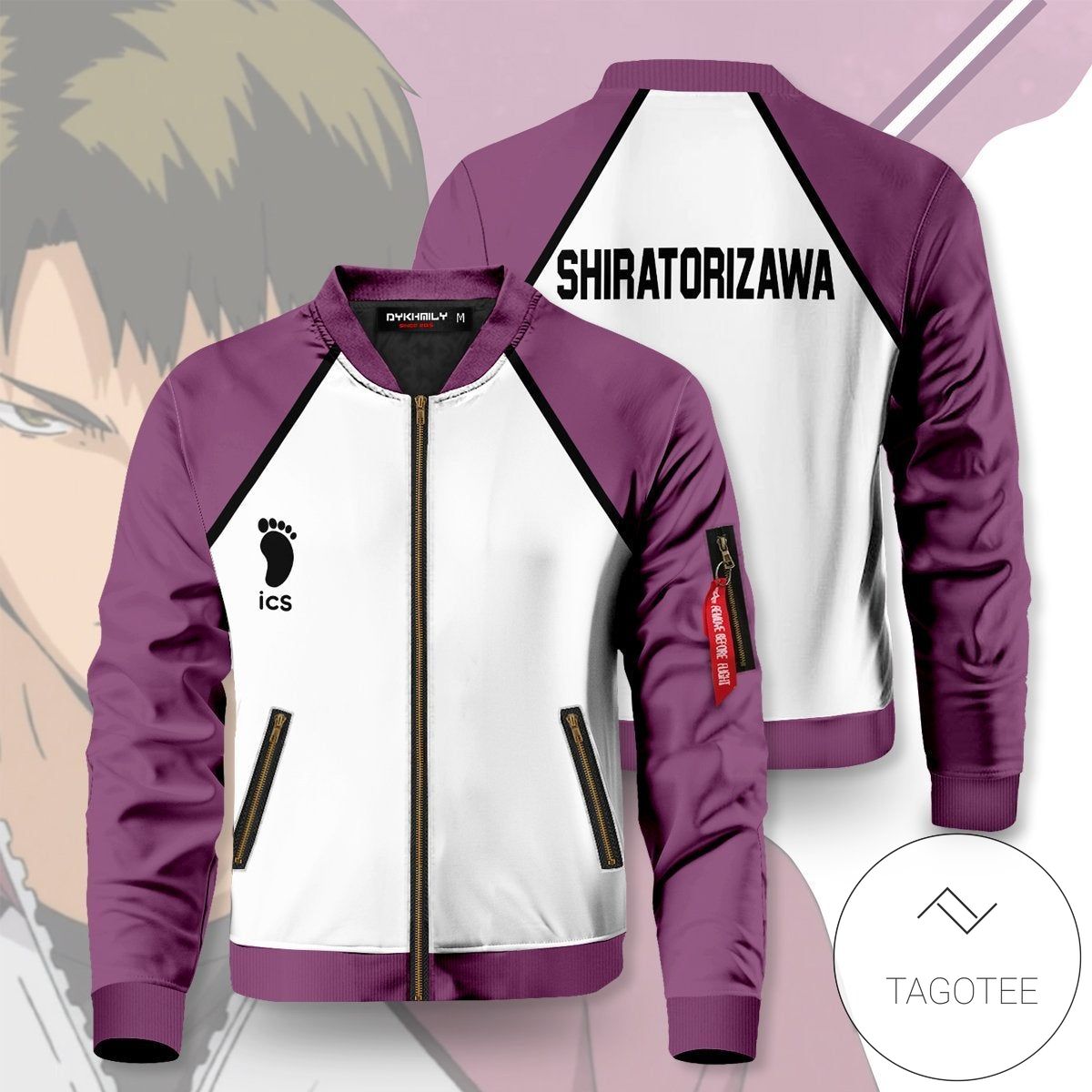Shiratorizawa Bomber Jacket 2 Shiratorizawa Bomber Jacket 2