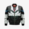 Shiro Bomber Jacket Custom Voltron Legendary Defender Black Cosplay Costumes Bomber Jacket