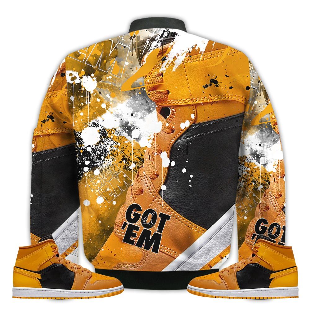 Shirt-To-Go-With-JD-1-Mid-Chutney-Got-Em-Shoes-Goat-Mid-Chutney-1s-Gifts-Unisex-Matching-3D-Bomber-Jacket-2