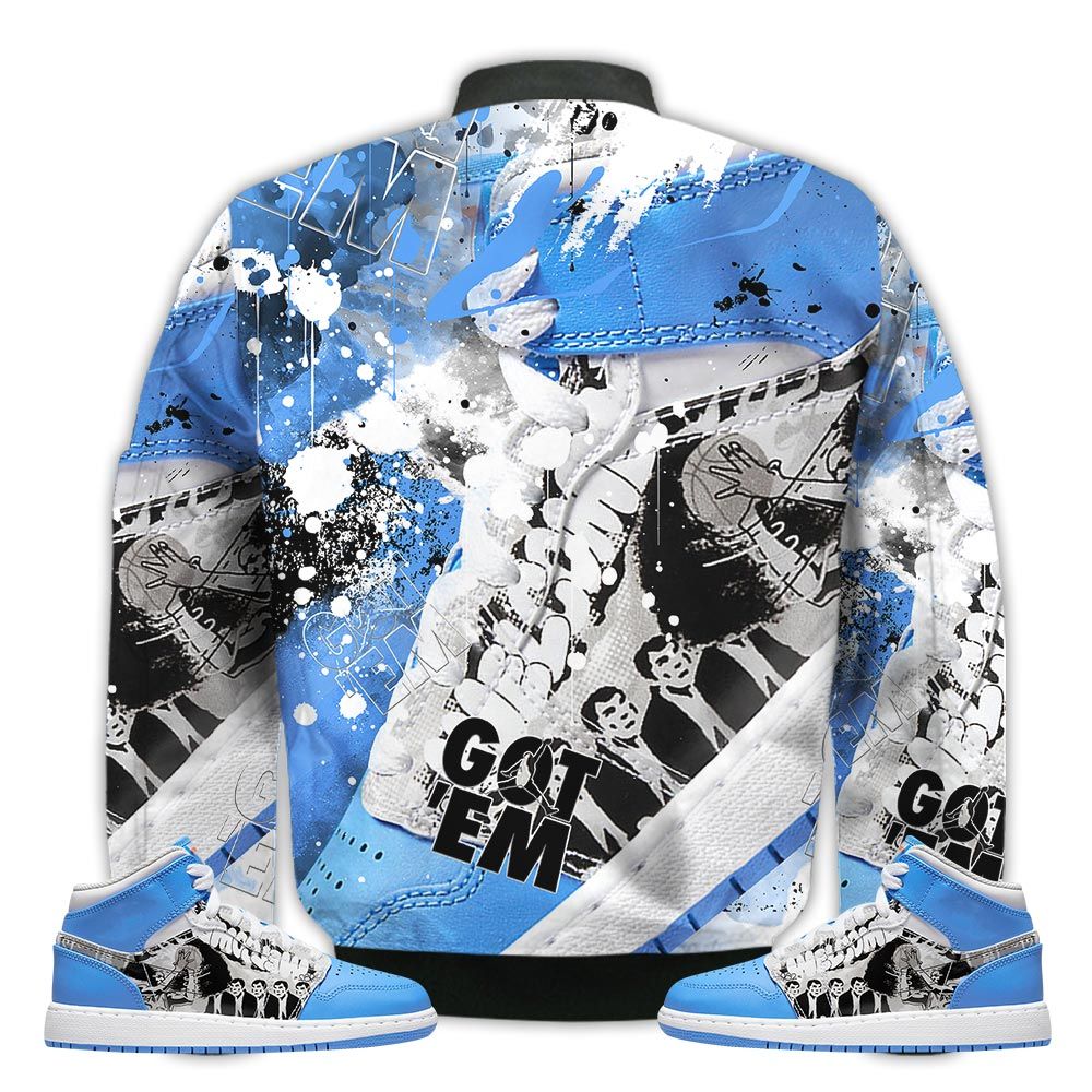 Shirt-To-Go-With-JD-1-Mid-Game-Winner-Got-Em-Shoes-Goat-Mid-Game-Winner-1s-Gifts-Unisex-Matching-3D-Bomber-Jacket-2