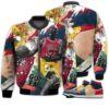 Shirt To Go With JD 1 Mid Multi Color 2022 - Got Em Shoes Goat - Multi Color 2022 1s Gifts Unisex Matching 3D Bomber Jacket