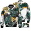 Shirt To Go With JD 1 Mid Sonics Noble Green Pollen - Got Em Shoes Goat - Mid Sonics 1s Gifts Unisex Matching 3D Bomber Jacket