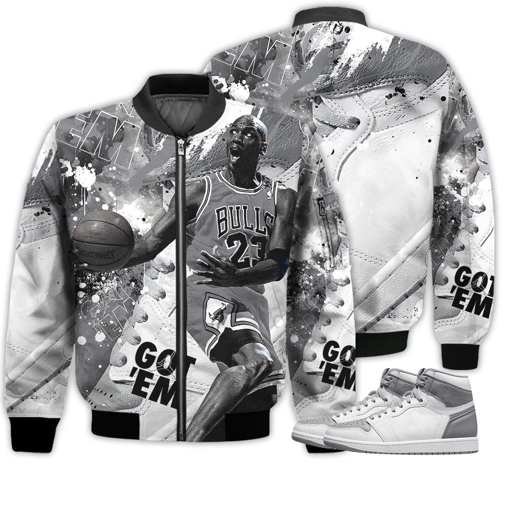 Shirt To Go With JD 1 Retro High OG Stealth - Got Em Shoes Goat - High OG Stealth 1s Gifts Unisex Matching 3D Bomber Jacket Shirt To Go With JD 1 Retro High OG Stealth - Got Em Shoes Goat - High OG Stealth 1s Gifts Unisex Matching 3D Bomber Jacket
