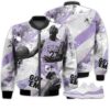 Shirt To Go With JD 11 Low Pure Violet - Got Em Shoes Goat - Pure Violet 11s Gifts Unisex Matching 3D Bomber Jacket