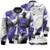 Shirt To Go With JD 5 Retro Concord - Got Em Shoes Goat - Retro Concord 5s Gifts Unisex Matching 3D Bomber Jacket