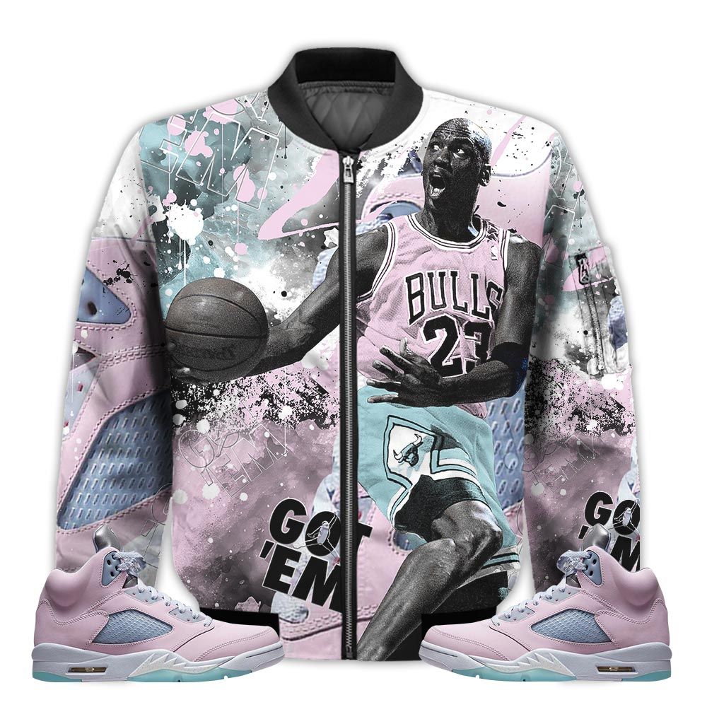 Shirt-To-Go-With-JD-5-Retro-Easter-Got-Em-Shoes-Goat-Easter-5s-Gifts-Unisex-Matching-3D-Bomber-Jacket-1