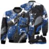 Shirt To Go With JD 5 Retro Racer Blue - Got Em Shoes Goat - Racer Blue 5s Gifts Unisex Matching 3D Bomber Jacket