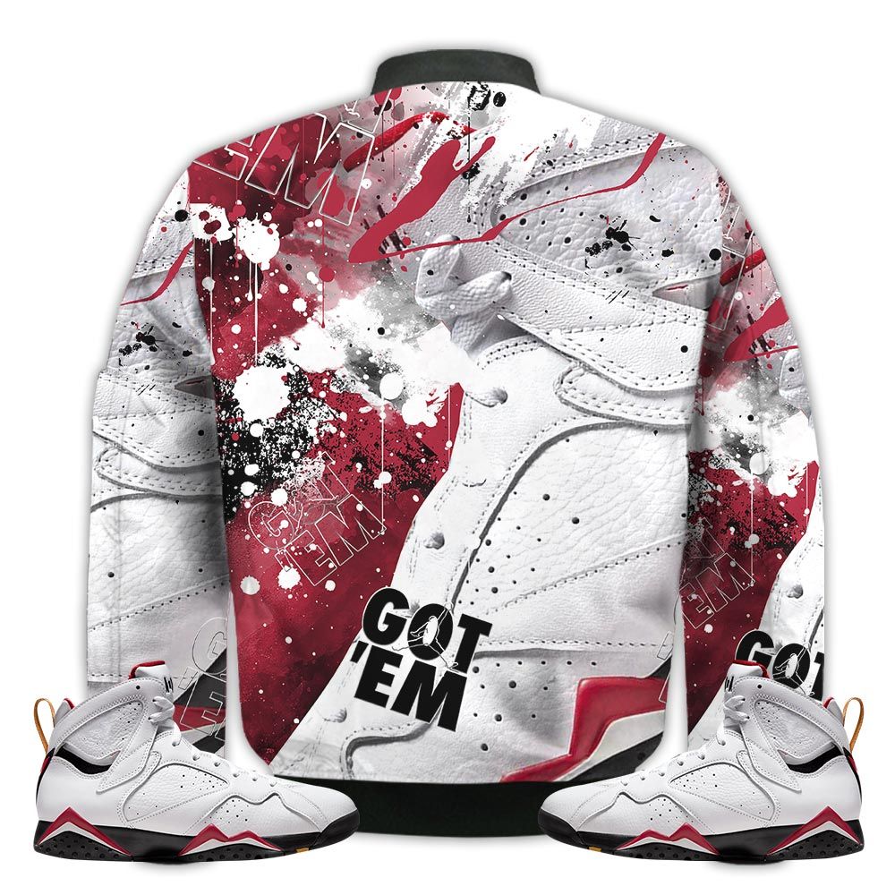Shirt-To-Go-With-JD-7-Retro-Cardinal-Got-Em-Shoes-Goat-Cardinal-7s-Gifts-Unisex-Matching-3D-Bomber-Jacket-2