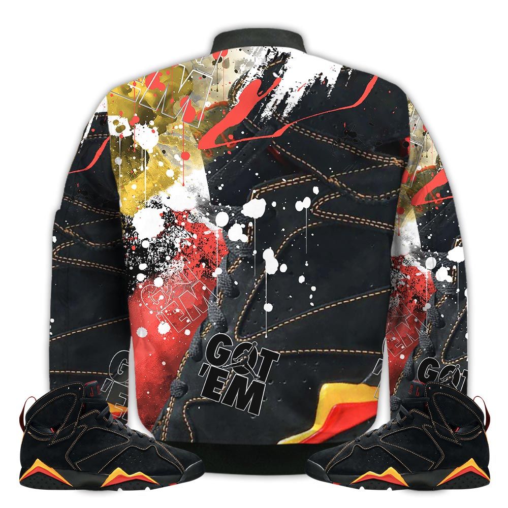 Shirt-To-Go-With-JD-7-Retro-Citrus-Got-Em-Shoes-Goat-Citrus-7s-Gifts-Unisex-Matching-3D-Bomber-Jacket-2