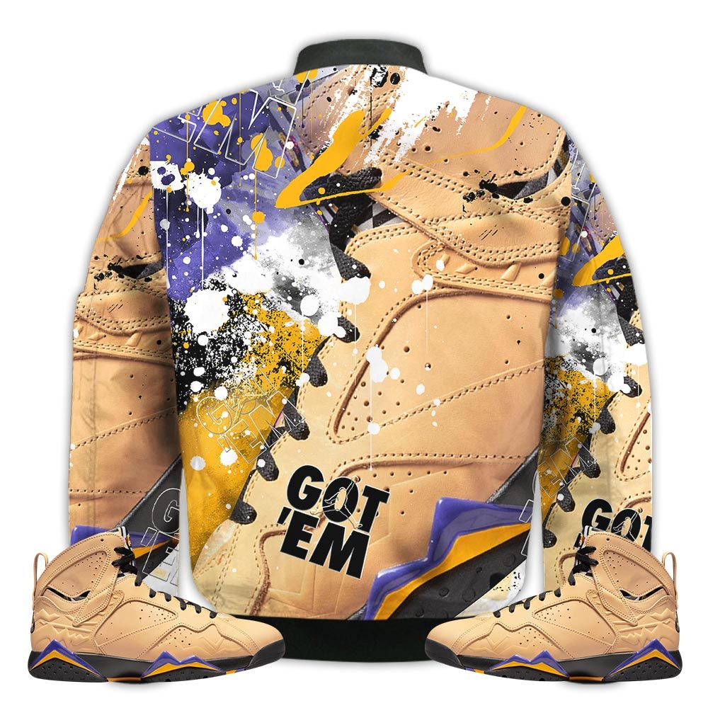 Shirt-To-Go-With-JD-7-SE-Afrobeats-Got-Em-Shoes-Goat-Afrobeats-7s-Gifts-Unisex-Matching-3D-Bomber-Jacket-2