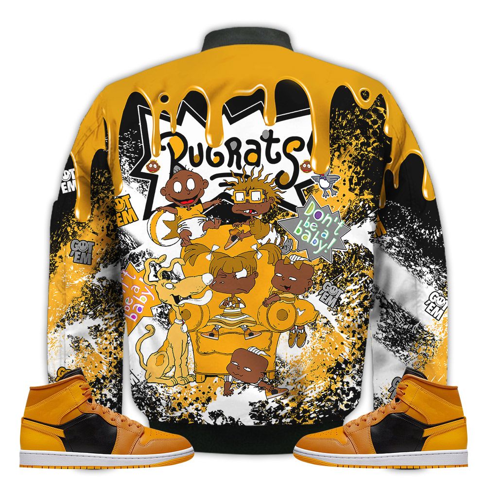 Shirt-To-Match-Jordan-1-Mid-Chutney-Melanin-Rugrats-Kids-90s-Got-Em-Mid-Chutney-1s-Gifts-Unisex-Matching-3D-Bomber-Bomber-Jacket-2
