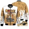 Shirt To Match Jordan 1 Retro High OG Heirloom - Martin Bebe's Kids 90s Melanin - OG Heirloom 1s Gifts Unisex Matching 3D Bomber Jacket