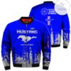Since 1964 Mustang Happiness Is Not Automatic 3D Bomber Jacket
