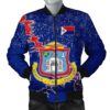 Sint Maarten Christmas Coat Of Arms Men Bomber Jacket X Style J78 Bomber Jacket