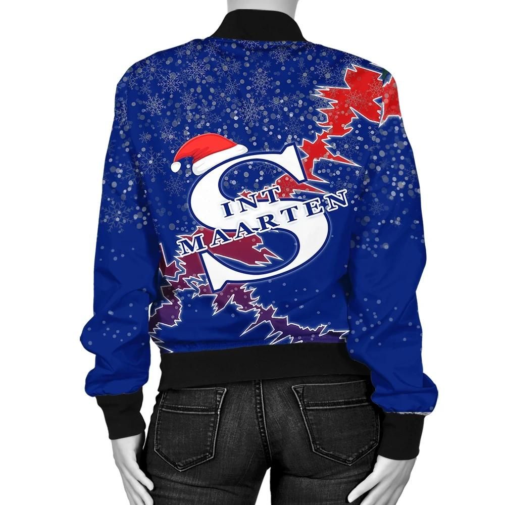Sint-Maarten-Christmas-Coat-Of-Arms-Women-Bomber-Jacket-X-Style-J78-Bomber-Jacket-1