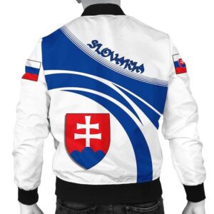 Slovakia Coat Of Arms Men Bomber Jacketticket J5W Bomber Jacket
