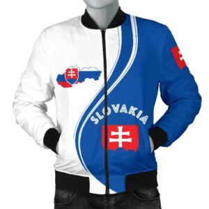 Slovakia Men's Bomber Jacket - Generation K7 Bomber Jacket