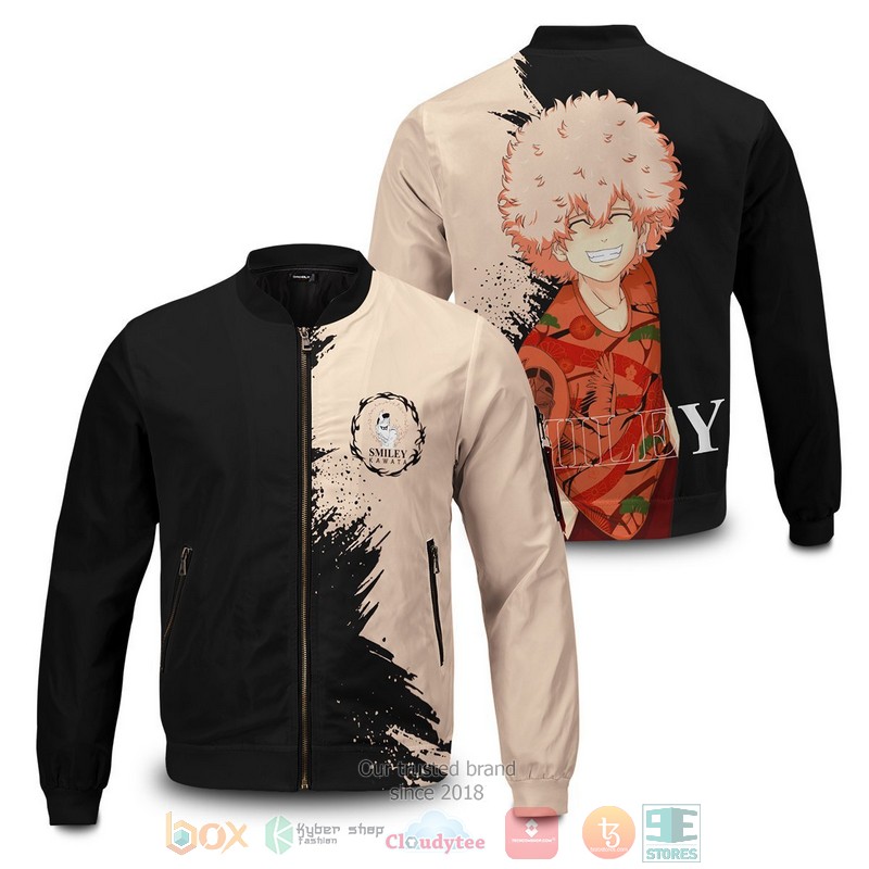 Smiley Kawata Bomber Jacket Smiley Kawata Bomber Jacket