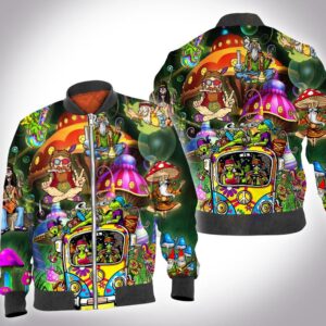 Smoke weed get high 3D All Over Printed Shirt