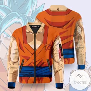Son Goku Buff Bomber Jacket 2