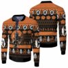 Songoku Super Saiyan Fighting Dragon Ball Christmas Knitting Pattern Sweatshirt 3D T Shirt Hoodie Sweater Jersey Bomber Jacket Model 5423 Bomber Jacket