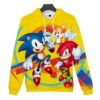 Sonic The Hedgehog Knuckles The Echidna And Tails  3D All Over Printed Shirt