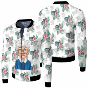 Sophia Petrillo The Golden Girls Flowers For Fan T-Shirt 3D T Shirt Hoodie Sweater Bomber Jacket Model 5427 Bomber Jacket