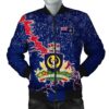 South Australia Christmas Coat Of Arms Men Bomber Jacket X Style J78 Bomber Jacket