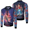 Spider Man No Way Home Colab of Multiveres Superheroes 3D Designed Allover Gift For Spider Man Fans Bomber Jacket