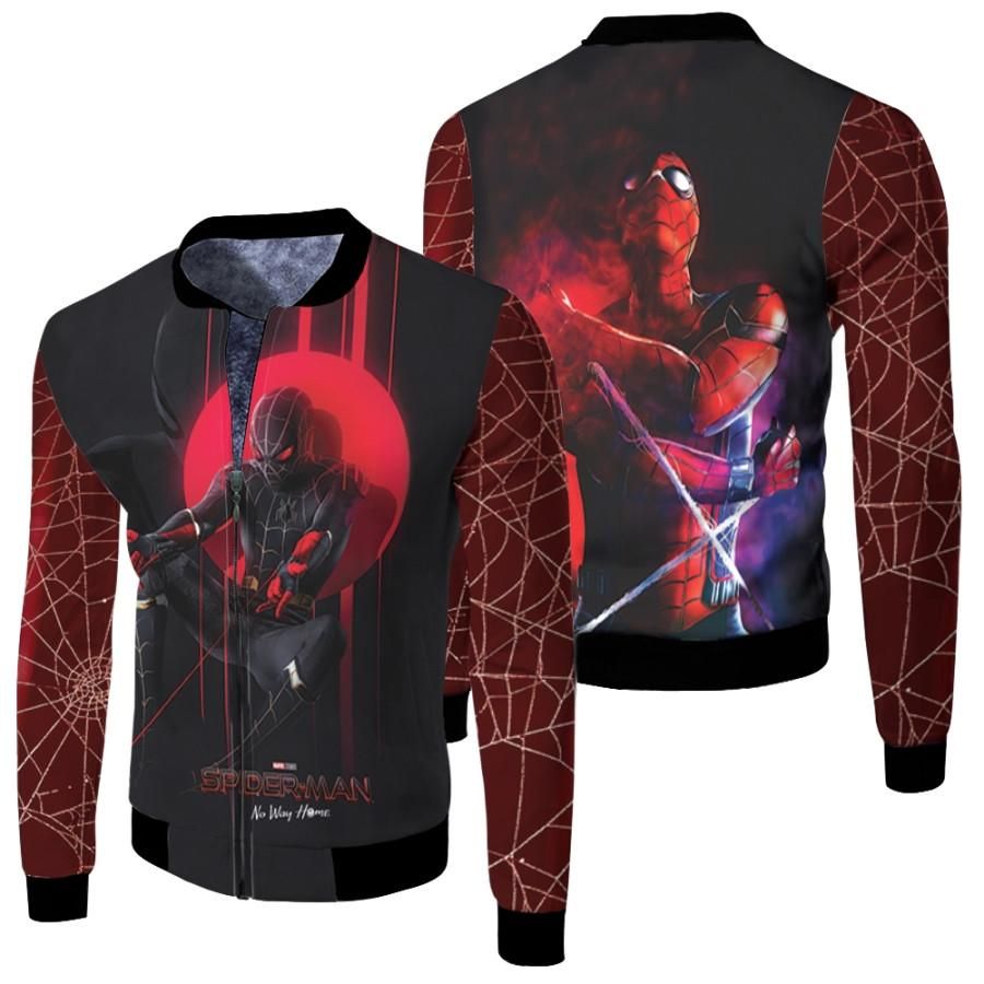 Spider Man No Way Home Superhero Growing Up 3D Designed Allover Gift For Spider Man Fans Bomber Jacket Spider Man No Way Home Superhero Growing Up 3D Designed Allover Gift For Spider Man Fans Bomber Jacket