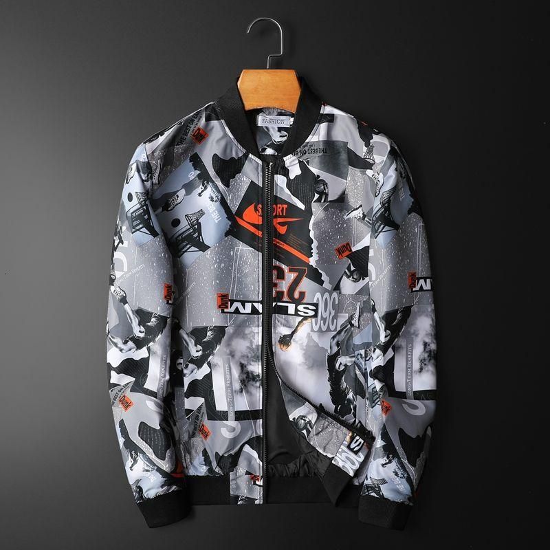 Sporty Scenes Printed Bomber Jacket Sporty Scenes Printed Bomber Jacket