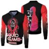 Squid Game Circle Triangle Square Logo Red Guards Squid Game Soldier K Drama Series Survival Squid Game gift for Squid Game fans Bomber Jacket