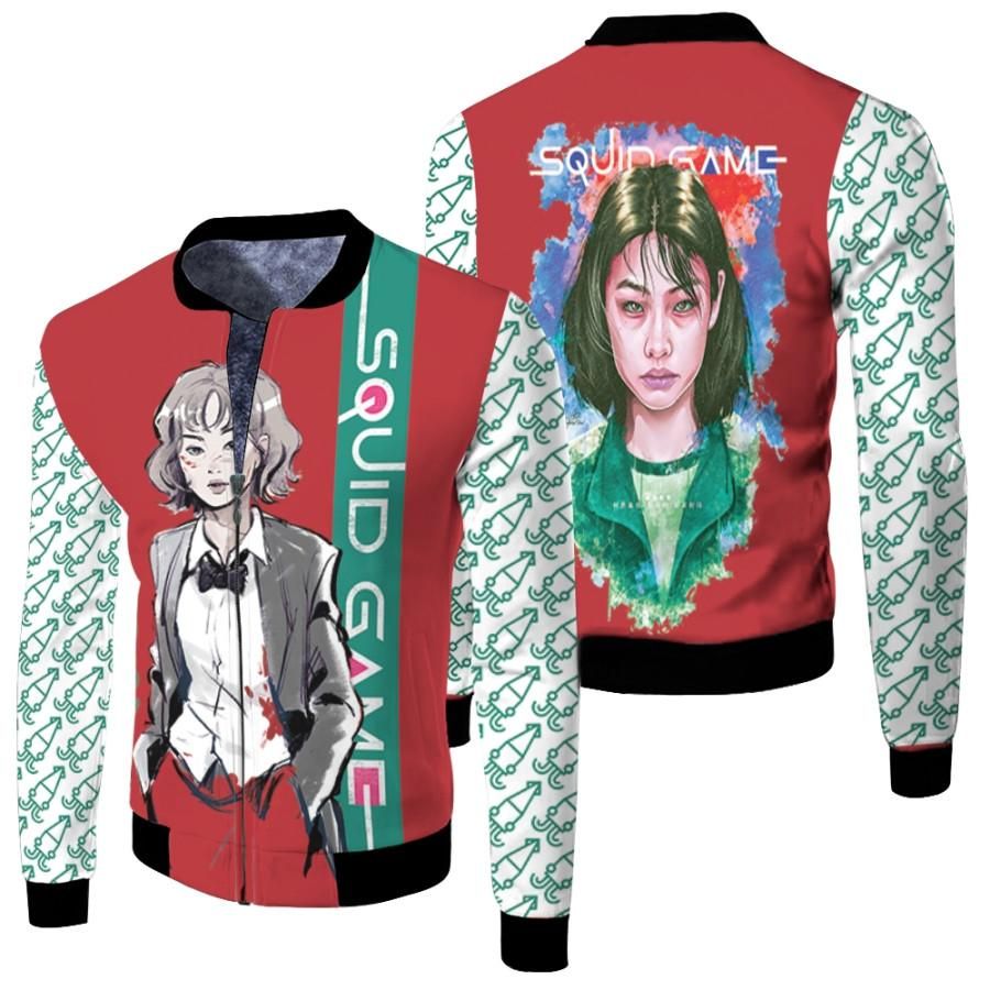 Squid Game Player 067 Kang Sae Byeok Korean Movie Series Survival Squid Game gift for Squid Game lovers Bomber Jacket Squid Game Player 067 Kang Sae Byeok Korean Movie Series Survival Squid Game gift for Squid Game lovers Bomber Jacket